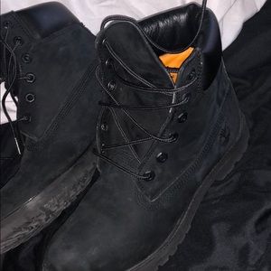 All black timbs